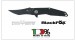 Coltello Serramanico Black FOX Kravi Shai G10 Black Hdl Lama Nera Design by Avi Nardia BF 729 BF729  Art. BF-729