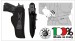 Fondina Interna in Cordura Sotto Camicia per il Massimo Occultamento dell’Arma Beretta, Colt, Glock, Sig  Art. IU2