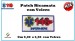 Patch Ricamata 118 Soccorso Sanitario con Velcro INFERMIERE  Art. NSD-118IN