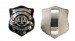 Porta Placca Portaplacca da Collo con Clip Guardie Giurate Incaricate di Pubblico Sevizio GPG IPS SICUREZZA SUSSIDIARIA Ascot Italia Art. 602-SU