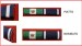 Nastrino per Croce Rossa Italiana CRI Bombato o Piatto Istruttore DGU di Livello Superiore della CRI Art.NSD+DGU4