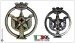 Fregio Basco Militare Metallo  Psicologo CRI Croce Rossa Italiana Esercito Italiano  Art.NSD-F-46