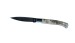 Coltello Serramanico Artigianale con Fodero Maru cm 18.50 cm Tipo Patada Idea Regalo Art. PAT1210-18-CORNO