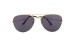 Occhiali Pilota Americano Tom Cruise con Custodia Nera U.S. pilot sun glasses with case gold MIL-TEC® Art. 15606000