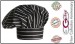 Cappello Cuoco Chef Ego Chef Italia AMERICA Art. 7000113A