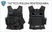 Tactical Vest Gilet Tattico Modulare Corpetto Tattico Mil-Tec Nero POLIZIA PENITENZIARIA VENDITA RISERVATA Art.10720002-PP