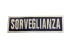 Patch Toppa Ricamata Sorveglianza con Velcro Art. NSD-SOR