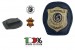 Placca Da Cintura in Cuoio con Placca Metallo Guardia Giurata Vega Holster Italia Art. 1WA110
