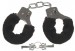 Manette Handcuffs Nere dell'amore in Peluche Fetish Sadomaso Famolo Strano .... Art.29354