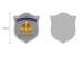 Pendif Placca Pettorale - Nuova Messo Notificatore Messo Comunale New Esclusiva NSD Art. MESS-007