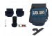 Borsetto Tasca Multiuso Cinturone Blu Nevy NSD H18xL12xP5 Patch a Strip Guardia Giurata Verde Blu Rosso  Art. 2G66OFFGGVBR