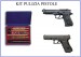 Completo Pulizia Armi Corte per Pistola calibro 9 Scovolini Beretta Colt Glock  Italia Art. 469401