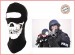 Mefisto Balaclava Passamontagna Sotto Casco Nero Teschio Cotone Art. 214286