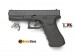 Pistola a Salve Starter per gare Glock 17 Nera 8 mm Bruni Prodotto Italiano Art. RP033215