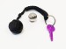 Portachiavi Autodifesa Difesa Personale Paracord + Sfera Acciaio  Smile Art. PARA052-N