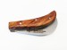 Coltello Palissandro inox 420 Artigianale Roncola cm 14 Lavoro Campeggio Outdoor Smile Art. COLM46R
