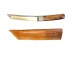 Coltello Artigianale con Fodero Cuoio Lama Fissa Tanto Maru 22.50 cm Caccia Escursioni Alpinismo Idea Regalo Art. COL10B