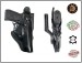 Fondina in Cuoio da Cintura Professionale con Sicurezza Vega holster Italia Polizia carabinieri Vigilanza Beretta Glock PX4 Art. SP1
