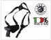 Fondina Professionale Ascellare Orizzontale e da Cintura Cordura per Polizia Carabinieri Vigilanza Vega Holster Italia Art. FO2