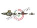 Distintivo d’onore per il Personale in Congedo Delle Forze Armate 3 Misure Spilla  8x3 Spilla  5x2 Pins 3x1.2 New Art. ONORE-3