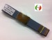 Cintura Canapa Grigia Fibbia a Scatola cm 120  Art.SBB-G-120