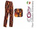 Pantalone Pants Hose Culisse Cuoco Chef Professionale Ego Chef Italia Flames Fiamme Inferno Art. 3502110A