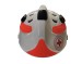 Casco Soccorso SICOR EOM CRI Croce Rossa Italiana New con Occhiali a Fascia Taglia Unica Regolabile Art. EOM+5260025204 