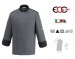Giacca Cuoco Chef Black Confort Air Possibilità Ricamare il Nome Color Convoy Ego Chef Kochjacke куртка ジャケッ Art. 2028016C