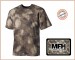 T-Shirt Maglia Magliette Girocollo Nuovo Mimetismo Camo Mimetica A-Tacs MFH  Art.00104P