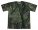 T-shirt Maglia Maglietta Girocollo Manica Corta Mimetica Foglie Caccia Soft Air Art.00105A