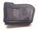 Porta Manette e Porta Caricatore in Cuoio con viti di Ritenzione Nero  Vega Holster Polizia Carabinieri Art. 1P07