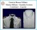 Camicia Bianca Manica Lunga  Modello Militare Con Spalline Marina Carabinieri Guardie Giurate Vigilanza GPG IPS Mil Tec Art. 10931007