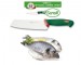Coltello Professionale Giapponese cm 18 Sanelli Italia Cuochi Chef Approvato dalla F.I.C. Federazione Italiana Cuochi Art. 313618