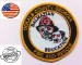 Patch Toppa Ricamata VVFF Vigili del Fuoco Americani Dalmatian Education Georia Art.VVFF-17