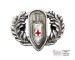 Spilla Metallo Esperto Rischi Mine e Disinnesco Ordigni Bellici per Corpo Militare della Croce rossa Italiana Prodotto Ufficiale FAV Art. MINE-RISK 