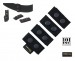 Distanziali Passante con Bottoni da Cinturone H5 Nero Beltkeeper set (4) Cordura 259275 Prezzo Imbattibile INC101 Polizia Carabinieri Guardie Giurate Art. DP236   