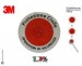 Adesivo 3M Per Paletta Rosso Protezione Civile Operatori Sicurezza  Art. R0021