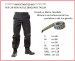 Pantaloni Multitasche BDU Neri Venatoria Security Vigilanza Guardie Giurate GPG IPS Art. 111211-NN