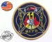 Patch Toppa Ricamata VVFF Vigili del Fuoco Americani Engine Squad HCFD Art.VVFF-06