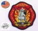 Patch Toppa Ricamata VVFF Vigili del Fuoco Americani Avalon Kninhts Macdonough Fire 52 Art.VVFF-24