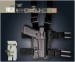 Fondina per Pistola Cosciale in Speciale Polimero Vega Holster Italia  GIS NOX Militari Vigilanza Polizia Guardie Giurate GPG Art. VKL8