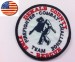 Patch Toppa Ricamata VVFF Vigili del Fuoco Americani Firefighter Combat Challenge Team Art.VVFF-20