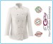 Giacca Cuoco Chef Alimentarista  Donna White Woman Lady Ego Chef Italia Art. 1004001A