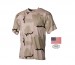 T-shirt Maglia Maglietta Girocollo Militare Manica Corta Desert 3 Toni Soft Air Art. 00103Z