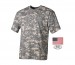 T-shirt Maglia Maglietta Girocollo Manica Corta Camo Mimetismo Digital ACU Caccia Soft Air Art. 00104Q