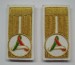 Alamari Mostrine Canutiglia Ricamati a Mano Protezione Civile Volontari Nazionale con Velcro Art. NSD-PC-CAN