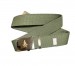 Cintura Canapa Vigili Del Fuoco Logo Metallo 3D Colore Verde VVFF  FAV Art. VF101