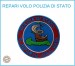 Toppa Patch Ricamata con Velcro Polizia 9° Reparto Volo Bari Art.PS-VOLO-12