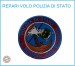 Toppa Patch Ricamata con Velcro Polizia 3° Reparto Volo Bologna Art.PS-VOLO-5