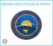 Toppa Patch Ricamata con Velcro Polizia 4° Reparto Volo Palermo Art.PS-VOLO-2
